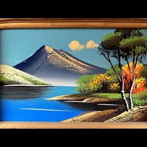 Vintage hand painted artwork